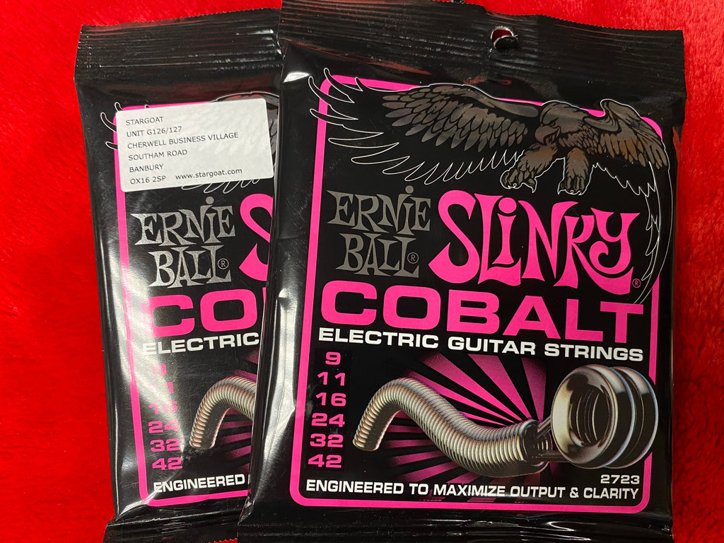 Ernie Ball 2723 super slinky cobalt 9-42 (2 PACKS)