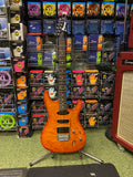 Ibanez SA160QM guitar in quilted amber finish - Made in Korea