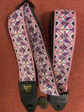 Ernie Ball Jacquard P04658 Kaleidoscope Pink guitar strap