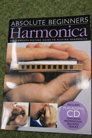 Harmonica book - Absolute Beginners Harmonica - book and CD