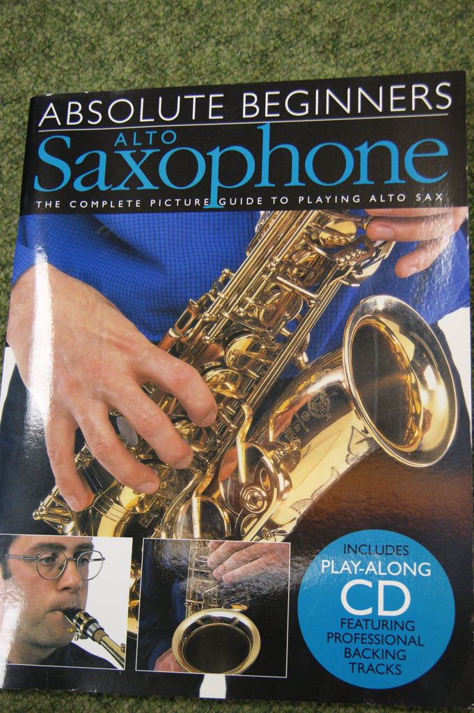 Saxophone book - Absolute Beginners Saxophone (book and CD)