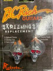 BC Rich Screeming Skullz guitar knobs