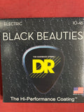 DR BKE-10 Black Beauties 10-46 coated electric guitar strings