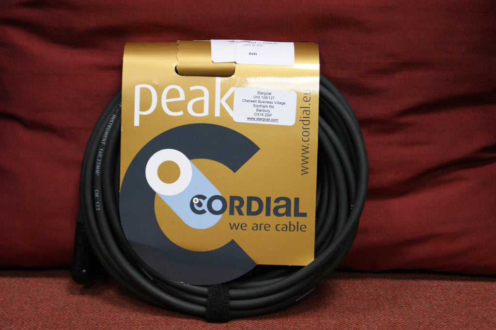 Cordial CPI6PR instrument cable 6m