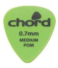 Pack of 10 plectrums .7mm thickness by Chord