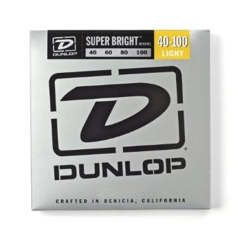 Dunlop DBSBN40100 super bright nickel 40-100 light bass guitar strings