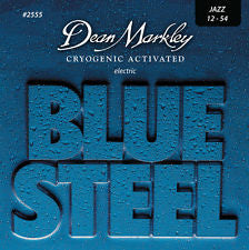Dean Markley 2555 Blue Steel 12-54 electric guitar strings (3 PACKS)