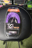 Guitar lead 6m by TGI in plum purple