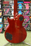 Aria PE electric guitar in transparent quilted cherry S/H