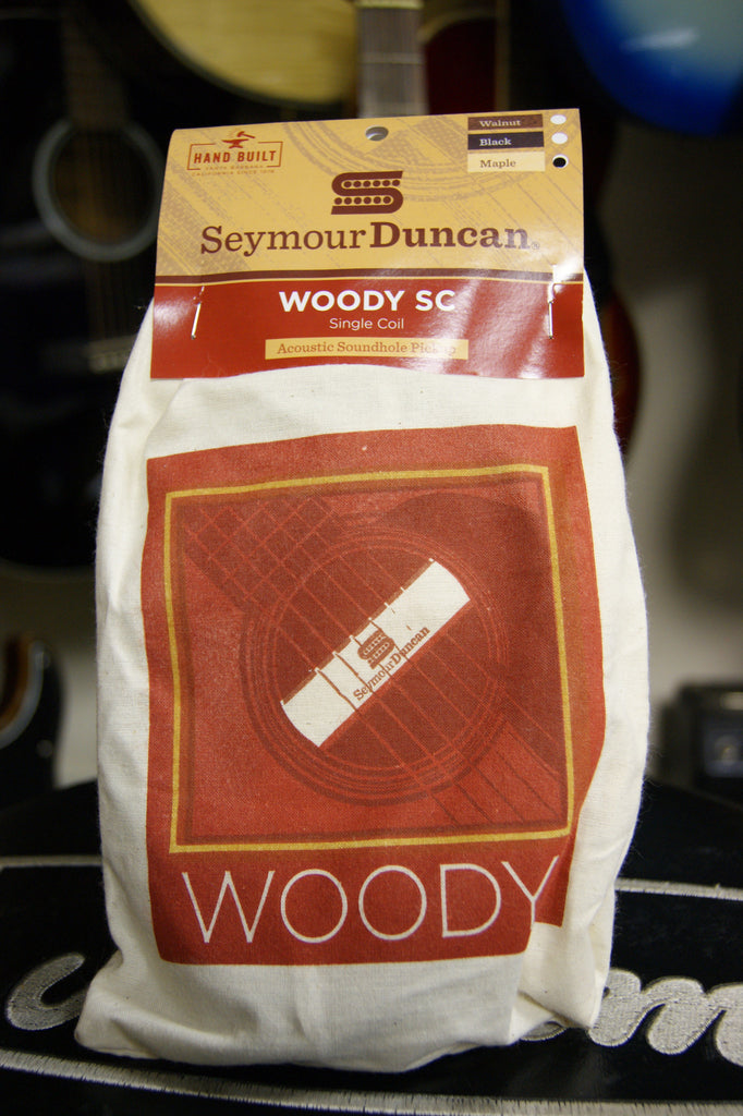 Seymour Duncan Woody SC acoustic guitar soundhole pickup maple finish