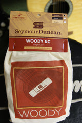 Seymour Duncan Woody SC acoustic guitar soundhole pickup walnut finish