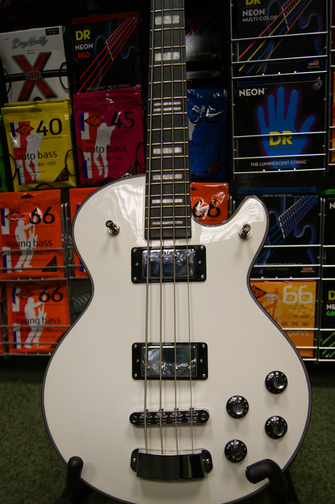 Hagstrom Swede bass guitar in white