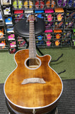 Takamine EF261S electro acoustic guitar with hard case