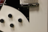 Hagstrom Fantomen white electric guitar Left hand