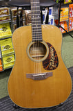 Takamine EF340S TT electro acoustic guitar with hard case