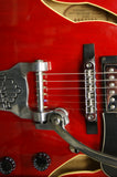 Ibanez AFS75T semi acoustic guitar in red S/H
