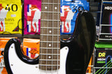 Johnson bass guitar in black gloss Left handed