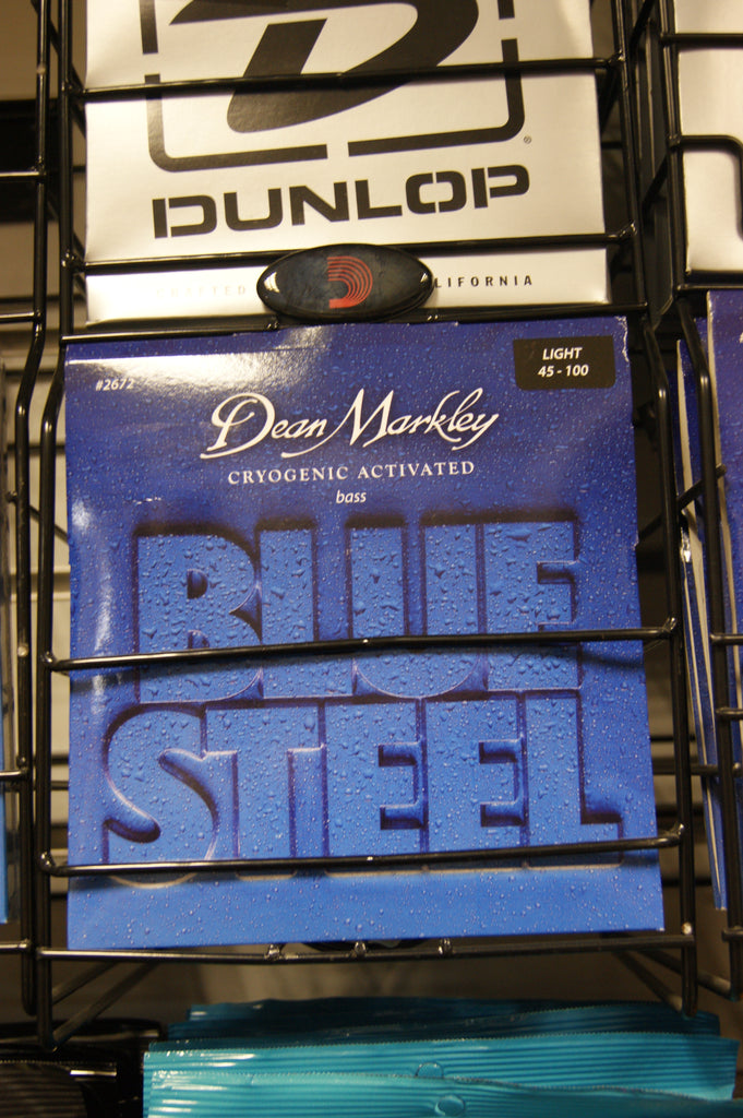 Dean Markley 2672 Blue Steel 45-100 light bass guitar strings