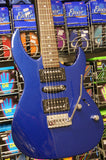 Cruiser CJ400 electric guitar in metallic dark blue