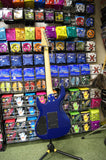 Cruiser CJ400 electric guitar in metallic dark blue