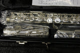 Amati silver plated flute with hard case - European made
