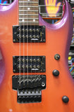 Vintage Metal Axxe Razer guitar in crimson tide finish S/H