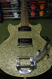 Aria Pro II PE Series double cut electric guitar with bigsby - Made in Korea S/H
