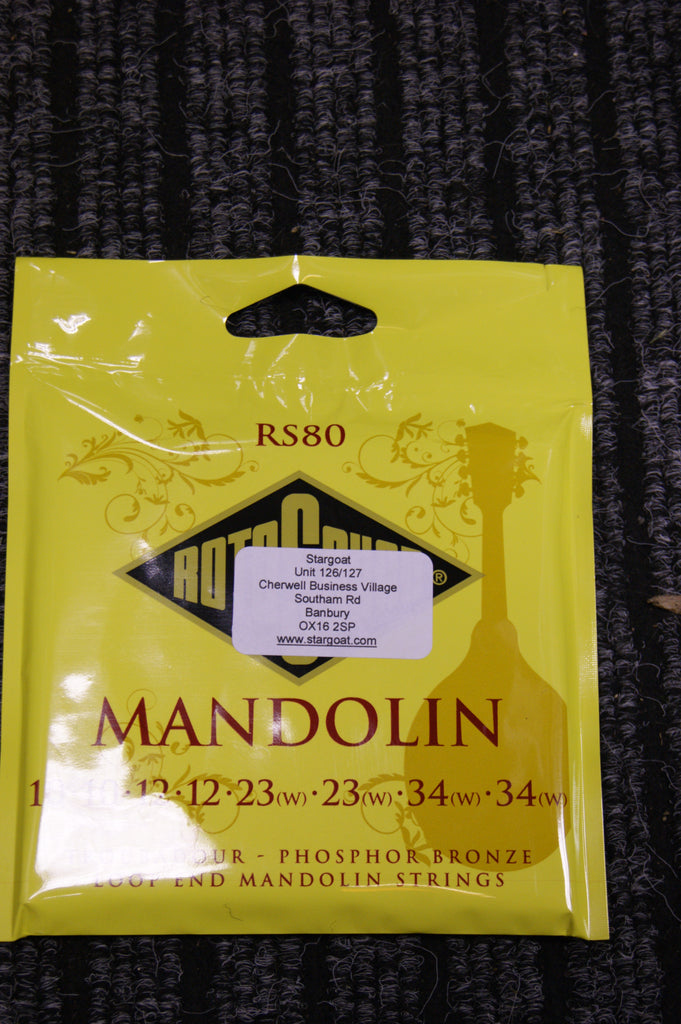 Rotosound RS80 Troubador mandolin strings 10-34 (2 packs)