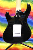 Crafter County H stratocaster style guitar in black Made in Korea