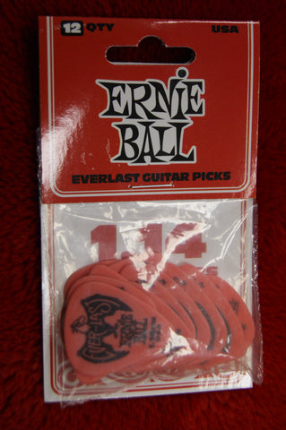 Ernie Ball Everlast 1.14mm delrin guitar picks - pack of 12