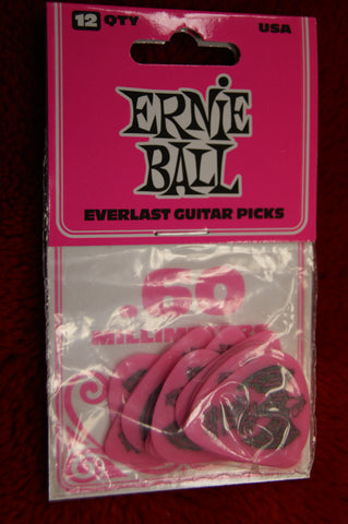 Ernie Ball Everlast .6mm delrin guitar picks - pack of 12
