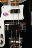 Rickenbacker 4003 bass in jetglo finish - left hand