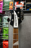 Rickenbacker 4003 bass in jetglo finish - left hand