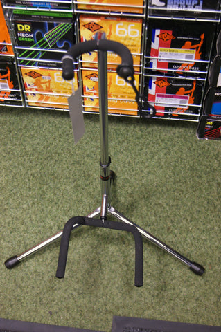 Guitar stand in chrome by Dixon - Collection only