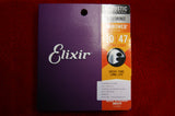 Elixir 11002 Nanoweb coated extra light 10-47 acoustic guitar strings 80/20 bronze