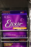 Elixir E11002 Nanoweb coated extra light 10.14.23.30.39.47 acoustic guitar strings (3 PACKS)