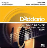 D'Addario EJ14 acoustic guitar strings 12-56 (2 PACKS)