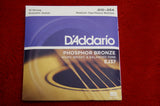 D'Addario EJ37 phos bronze medium top heavy bottom 12 string guitar strings