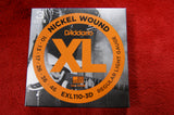D'Addario EXL110-3D 10/46 regular light gauge nickel wound electric guitar strings (TRIPLE PACK)