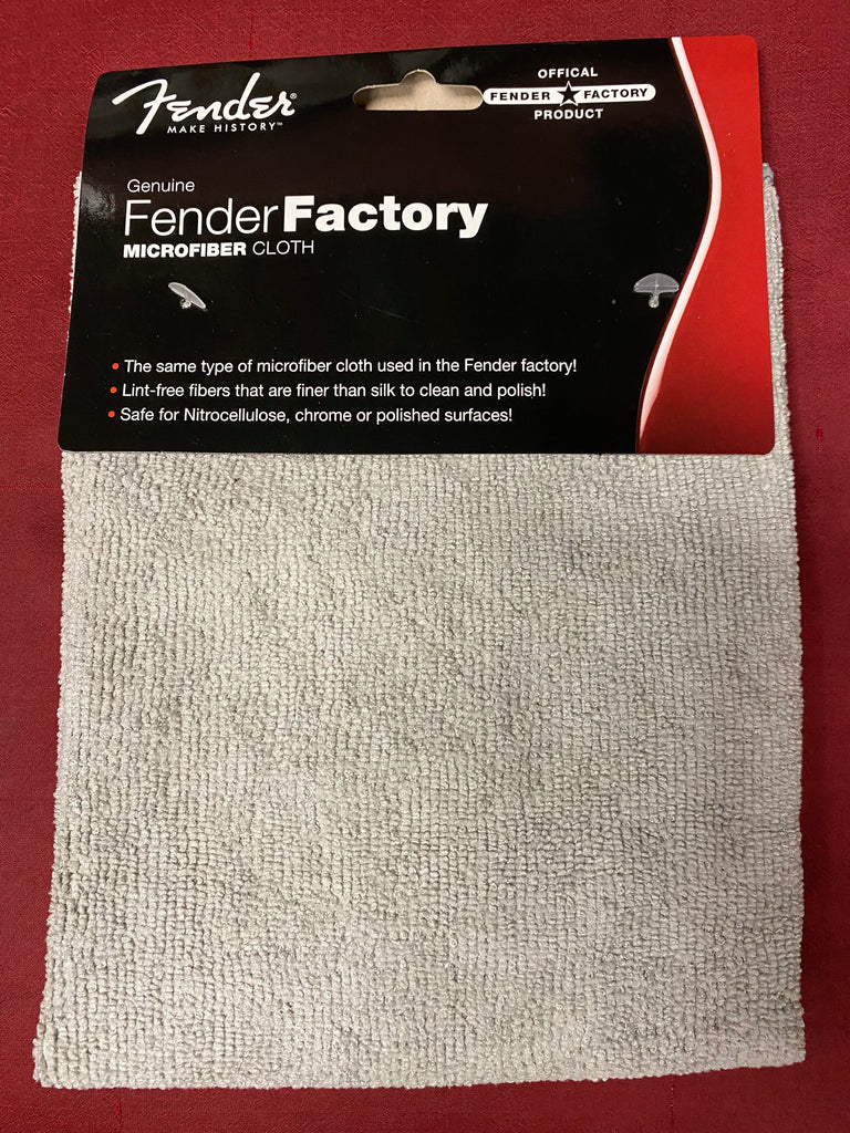 Fender instrument microfibre polishing cloth