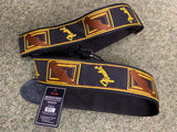 Guitar strap 2" with Fender running logo and tie end