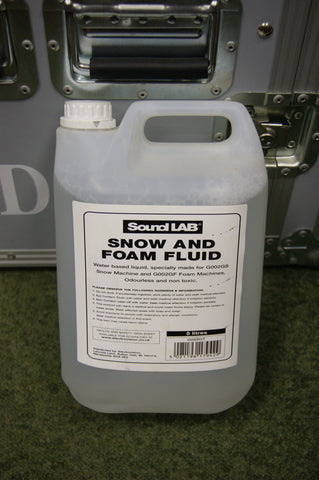 Snow / foam machine fluid 5 litres by Soundlab