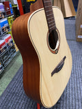 LAG Tramontane TL70D acoustic guitar solid spruce top left hand