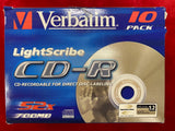 CD - Recordable Lightscribe CD by Verbatum - Box of 10