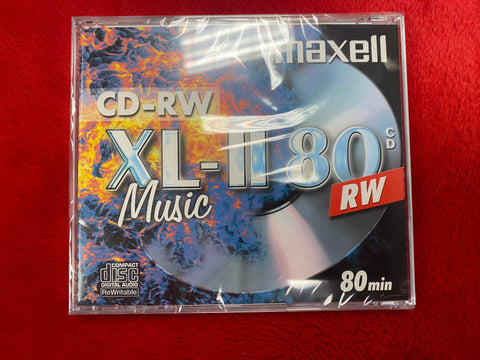CD-RW XL-1180 by Maxell music CD
