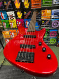 Guild Pilot SB605 bass guitar in red - Made in USA S/H