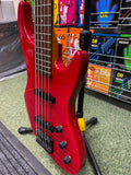 Guild Pilot SB605 bass guitar in red - Made in USA S/H