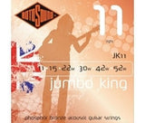 Rotosound JK11 phosphor bronze acoustic guitar strings 11-52 light gauge