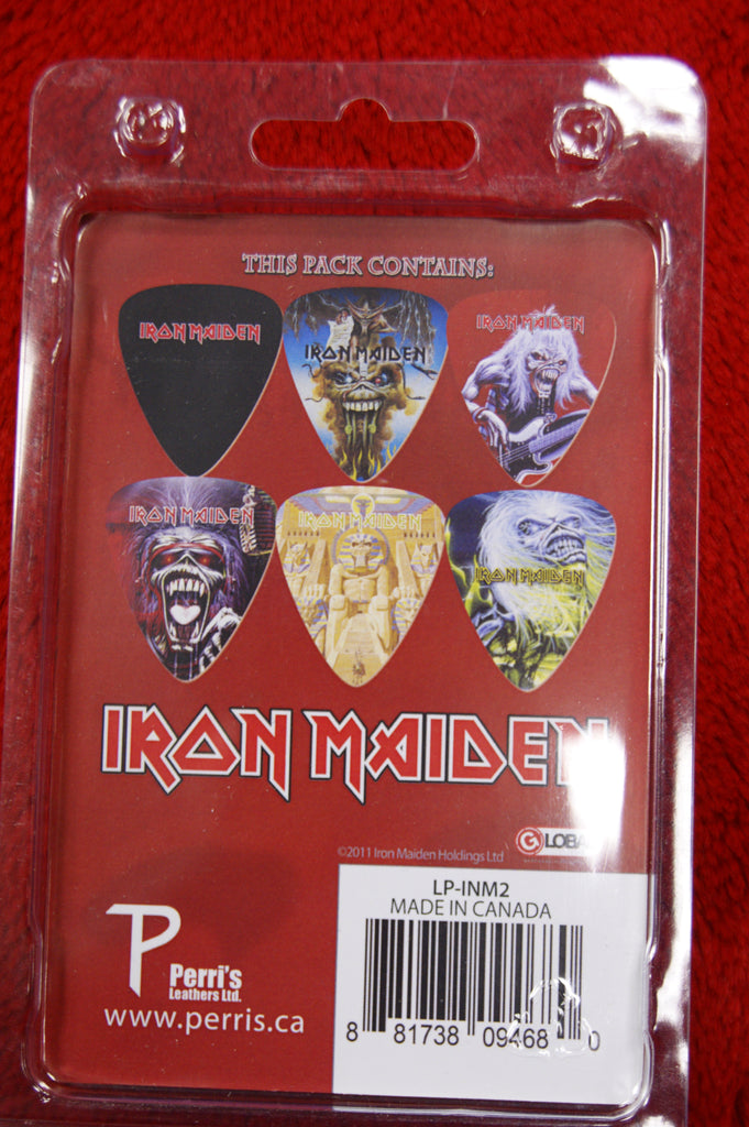 Iron Maiden picks - INM2 pack of 6 by Perri's