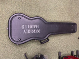 Guitar case custom size slightly offset